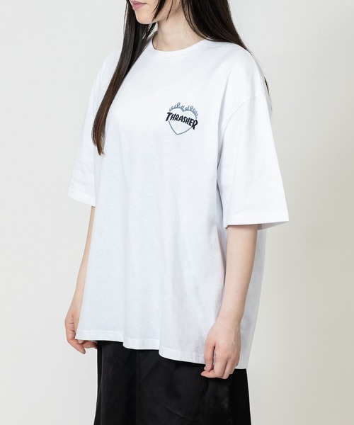 THRASHER（スラッシャー） tシャツ 「at」「THRASHER/スラッシャー
