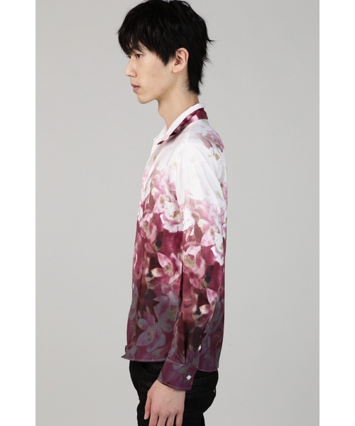 「TORNADO MART」 長袖シャツ M ブルー メンズの画像
