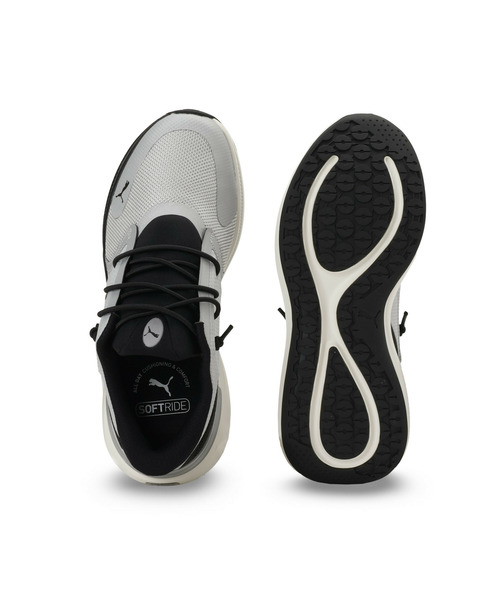 「PUMA」 ローカットスニーカー 27.5cm シルバーグレー メンズ_画像4