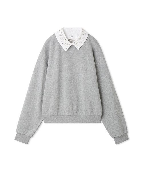 SNIDEL（スナイデル） スウェットカットソー F ネイビー レディース