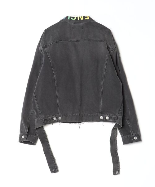 BALENCIAGA バレンシアガ デニムジャケット BALENCIAGA（バレンシアガ） デニムジャケット 38 ブラック メンズ