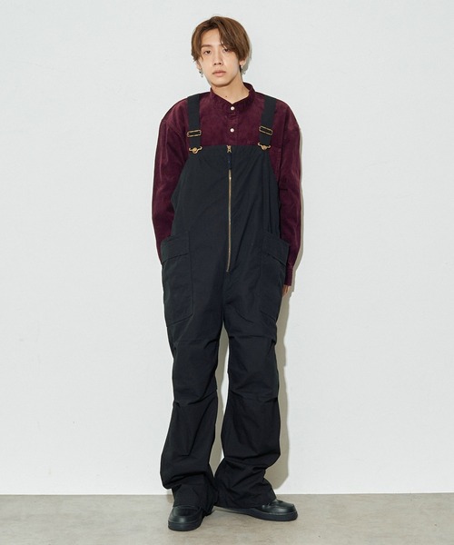 「Lee」 オーバーオール SMALL ブラック メンズ