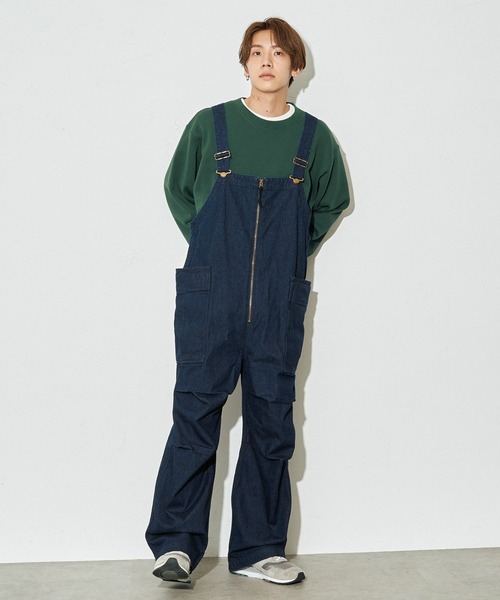 「Lee」 オーバーオール SMALL ブラック メンズ_4