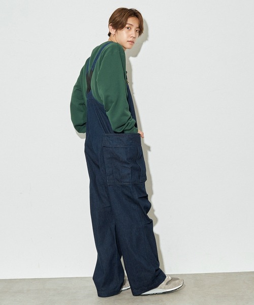 「Lee」 オーバーオール SMALL ブラック メンズ_5