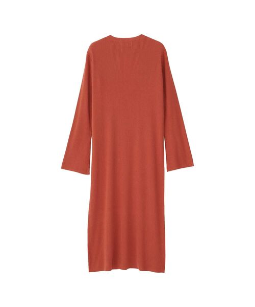 「HYSTERIC GLAMOUR」 長袖ワンピース FREE オレンジ レディース_3