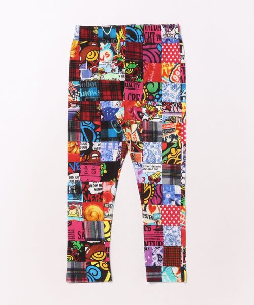HYSTERIC MINI（ヒステリックミニ） パンツ CRAZY QUILT総柄 Viscotex