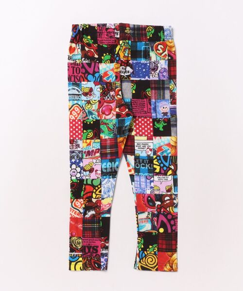 HYSTERIC MINI（ヒステリックミニ） パンツ CRAZY QUILT総柄 Viscotex