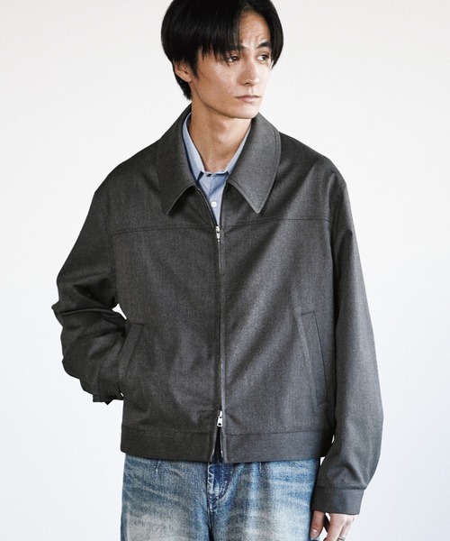 WYM LIDNM 「WYM LIDNM」 ブルゾン S グレー メンズ : ZOZOTOWN Yahoo 