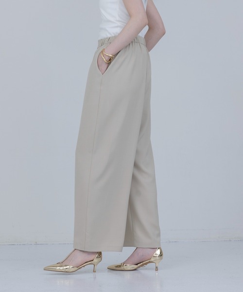 セットアップ レースフリルベスト×パンツ　セットアップ レディース_11