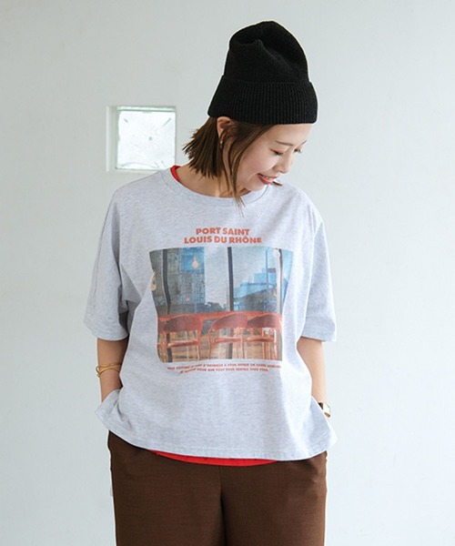 studio CLIP（スタディオクリップ） tシャツ 「CLIP BY STAFF/MINAKO