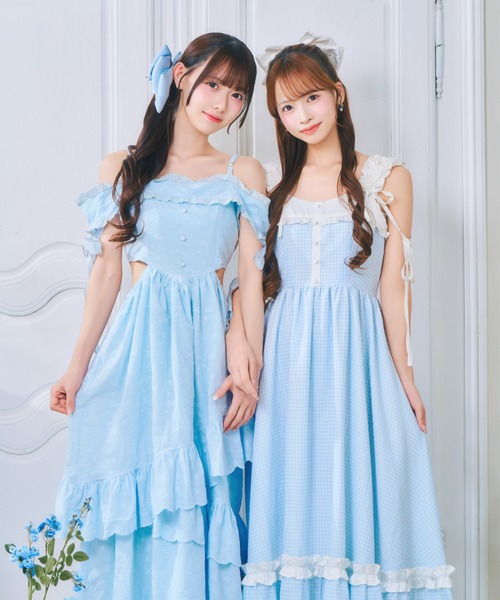 ReAmour ワンピース ReAmour ワンピース ギンガムスイートワンピ : ZOZOTOWN Yahoo!店