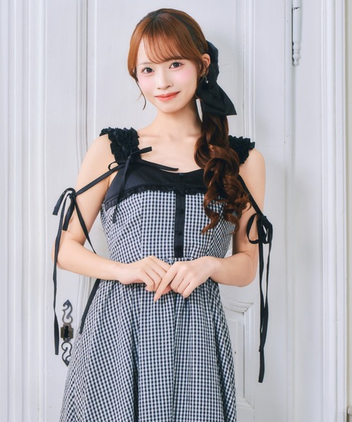 ReAmour ワンピース ReAmour ワンピース ギンガムスイートワンピ : ZOZOTOWN Yahoo!店
