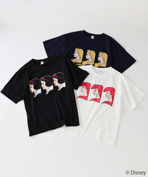 tシャツ Disney / ディズニープリンセス / 別注 FANTASY A＆G INC プリントTシャツ メンズの画像