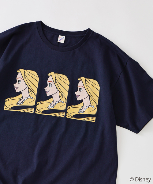 tシャツ Disney / ディズニープリンセス / 別注 FANTASY A＆G INC プリントTシャツ メンズの画像