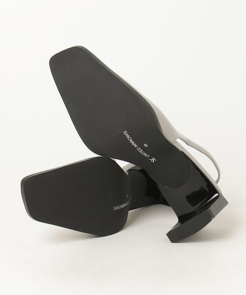 「SY UNITED ARROWS」 パンプス 23.5cm ライトグレー レディース_画像3