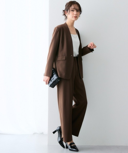7days Life Styling セットアップ S ブラウン レディース : ZOZOTOWN