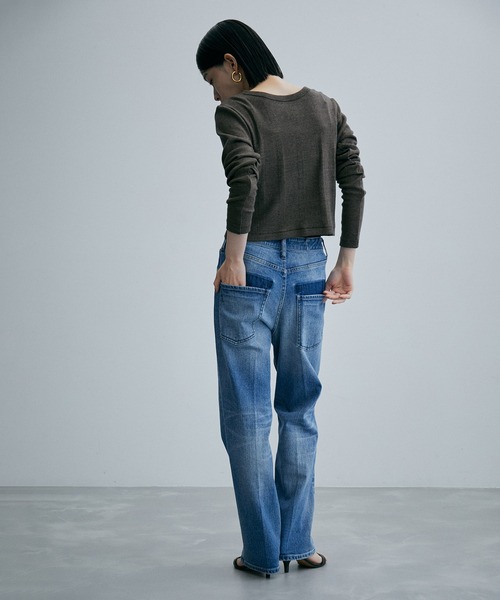 「Healthy denim」 デニムパンツ 23 ブルー レディース_画像9