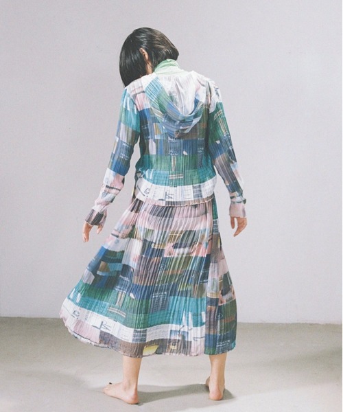 「PAMM」 長袖ブラウス フリー グリーン レディース_画像4