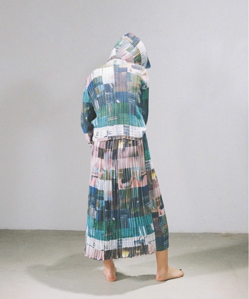 「PAMM」 長袖ブラウス フリー グリーン レディース_画像5