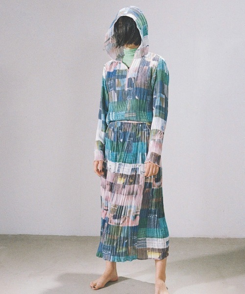「PAMM」 長袖ブラウス フリー グリーン レディース_画像6