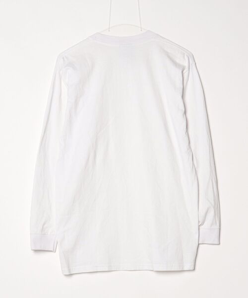 「PRO CLUB 」 長袖Tシャツ M ホワイト メンズ_画像2