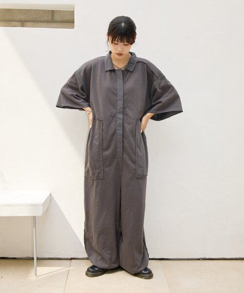 etsinta（エシンタ） オールインワン 「etsinta」スウェットジャンプ