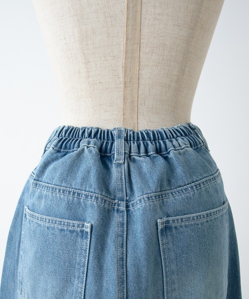 「one after another NICE CLAUP」 デニムパンツ MEDIUM インディゴブルー レディース_画像3