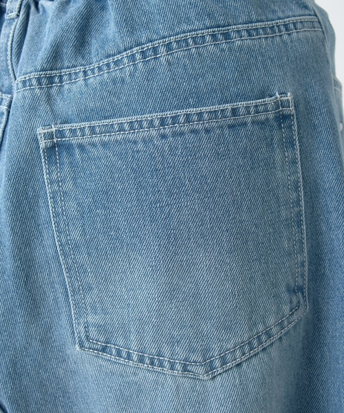 「one after another NICE CLAUP」 デニムパンツ MEDIUM インディゴブルー レディース_画像6