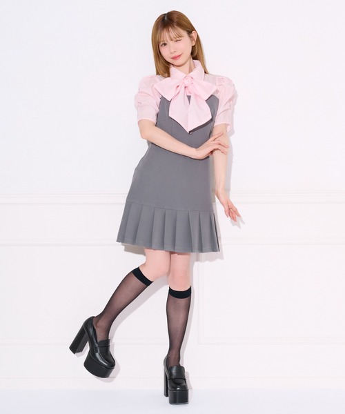 「apres jour」 ドッキングワンピース X-LARGE ピンク系その他 レディース_画像2