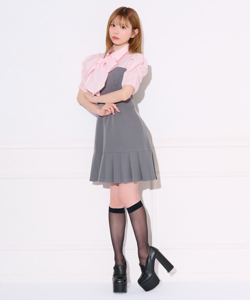 「apres jour」 ドッキングワンピース X-LARGE ピンク系その他 レディース_画像3