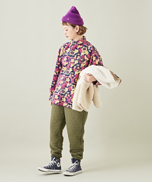 「CUBE SUGAR」 イージーパンツ M ネイビー レディース_画像5