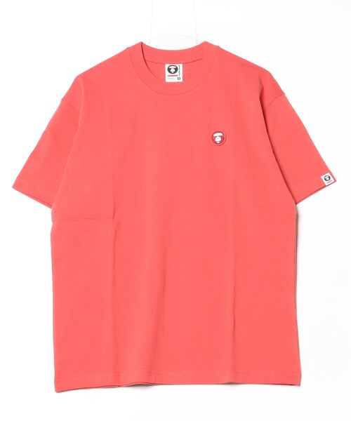 「AAPE BY A BATHING APE」 半袖Tシャツ X-LARGE レッド系その他5 メンズ_画像2
