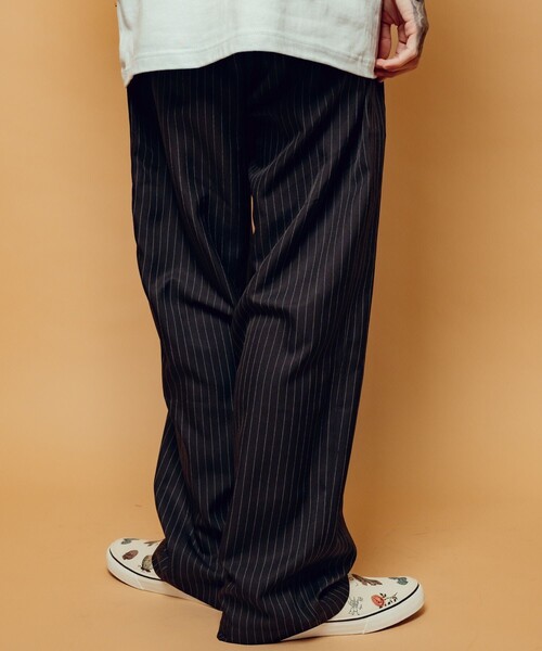 「Subciety」 スラックス LARGE グリーン メンズ_画像5