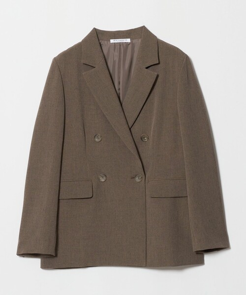 BEAUTY & YOUTH UNITED ARROWSメランジダブルジャケット BEAUTY＆YOUTH UNITED ARROWS ジャケット テーラードジャケット
