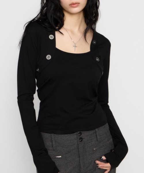 tシャツ BOLERO LIKE COMPACT トップス レディース | LAGUA GEM