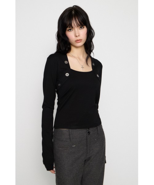 tシャツ BOLERO LIKE COMPACT トップス レディース | LAGUA GEM | 04