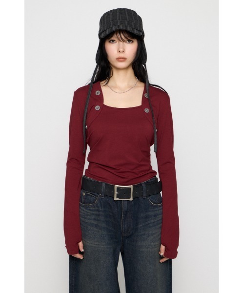 tシャツ BOLERO LIKE COMPACT トップス レディース | LAGUA GEM | 07