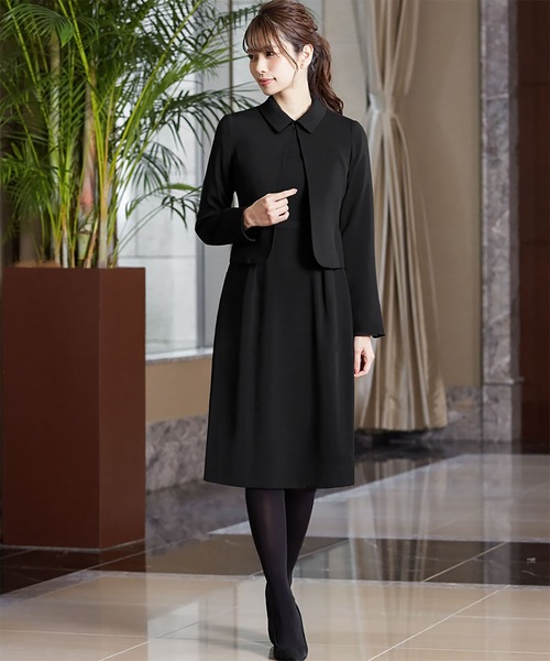 Flolia セットアップ 「喪服・礼服」ステンカラージャケット