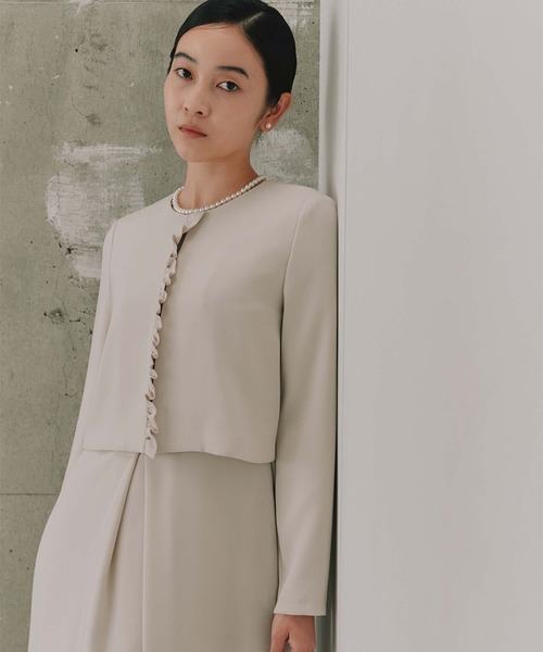 【美品】 Kaene　フォーマルオールインワン礼服 セレモニー　オケージョン 喪服 洗える オールインワン レディース ブラックフォーマル おしゃれ