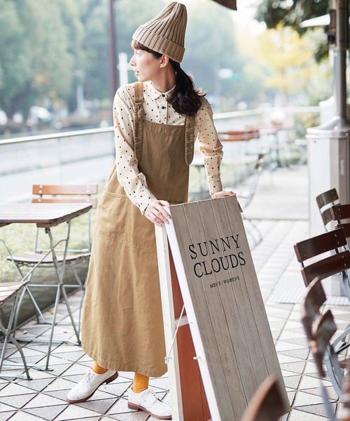 Sunny clouds（サニークラウズ） ワンピース ジャンパースカート パン