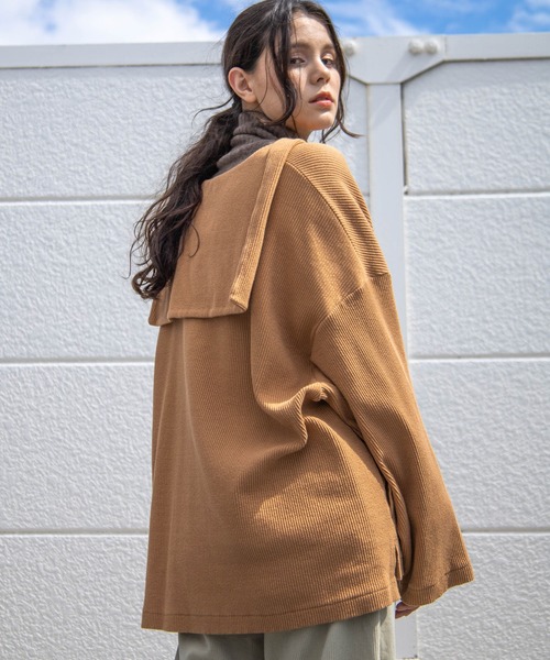 tシャツ M1760 針抜きセーラープルオーバー レディース