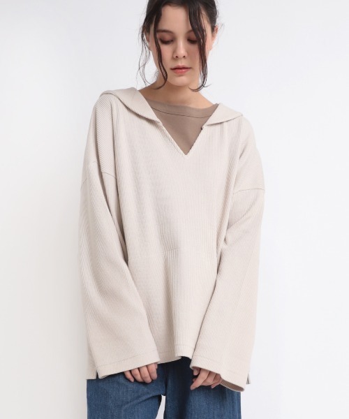 tシャツ M1760 針抜きセーラープルオーバー レディース RNA-N tシャツ M1760 針抜きセーラープルオーバー レディース