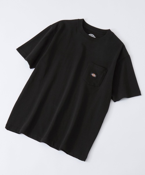 Dickies（ディッキーズ） tシャツ ロゴワッペン ポケットオーバー
