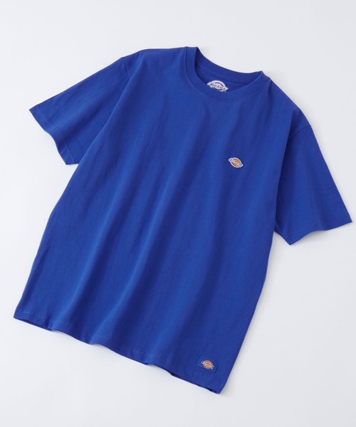Dickies tシャツ Dickies/ディッキーズ ロゴワッペン ポケットオーバー