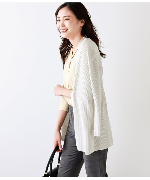 大きな割引 カーディガン Tcホールガーメントニット ロングカーディガン カーディガン カラー イエロー グリーン Komediowa Pl