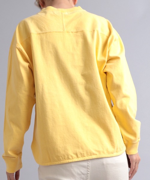 美品 RNA-N ピグメントダイフットボールT ヴィンテージ オーバーサイズ RNA-N（アールエヌエーエヌ） tシャツ M1915 ピグメントダイ