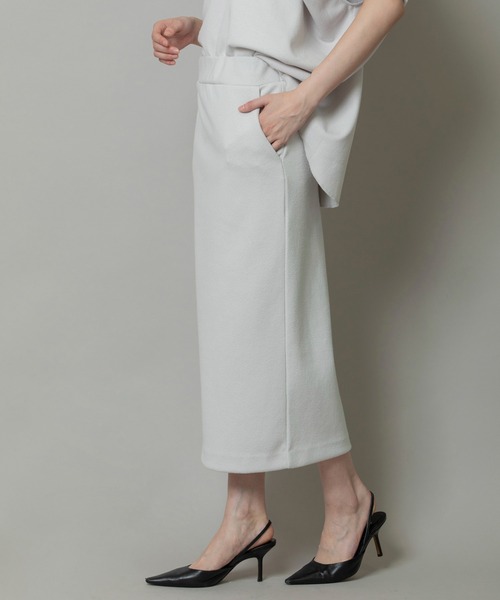 Munich（ミューニック） スカート ダブルフェイスブークレータイト