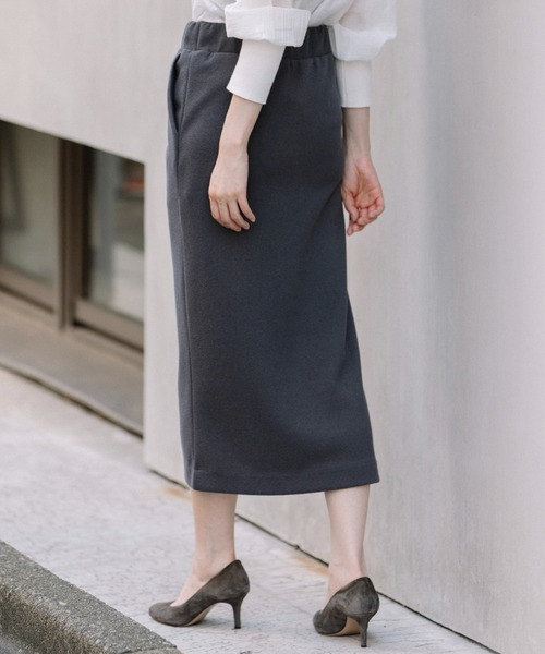 Munich（ミューニック） スカート ダブルフェイスブークレータイト