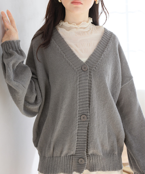 Girly Doll（ガーリードール） カーディガン モヘアニットカーディガン