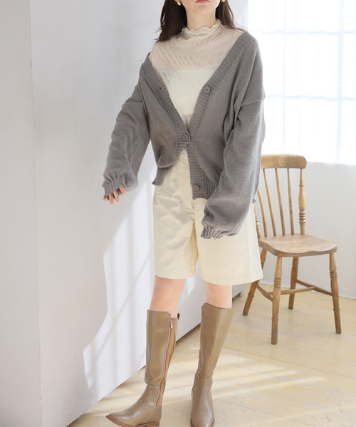 Girly Doll（ガーリードール） カーディガン モヘアニットカーディガン